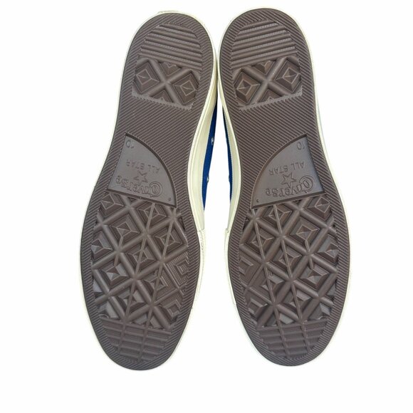 ⭐Converse Chuck 70 CDG Hi Mens Shoes Sz 10 Comme des Garcons PLAY Blue 171846C⭐ - Picture 7 of 10